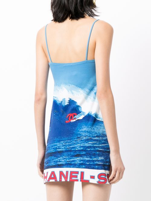 chanel 2002 surf dress