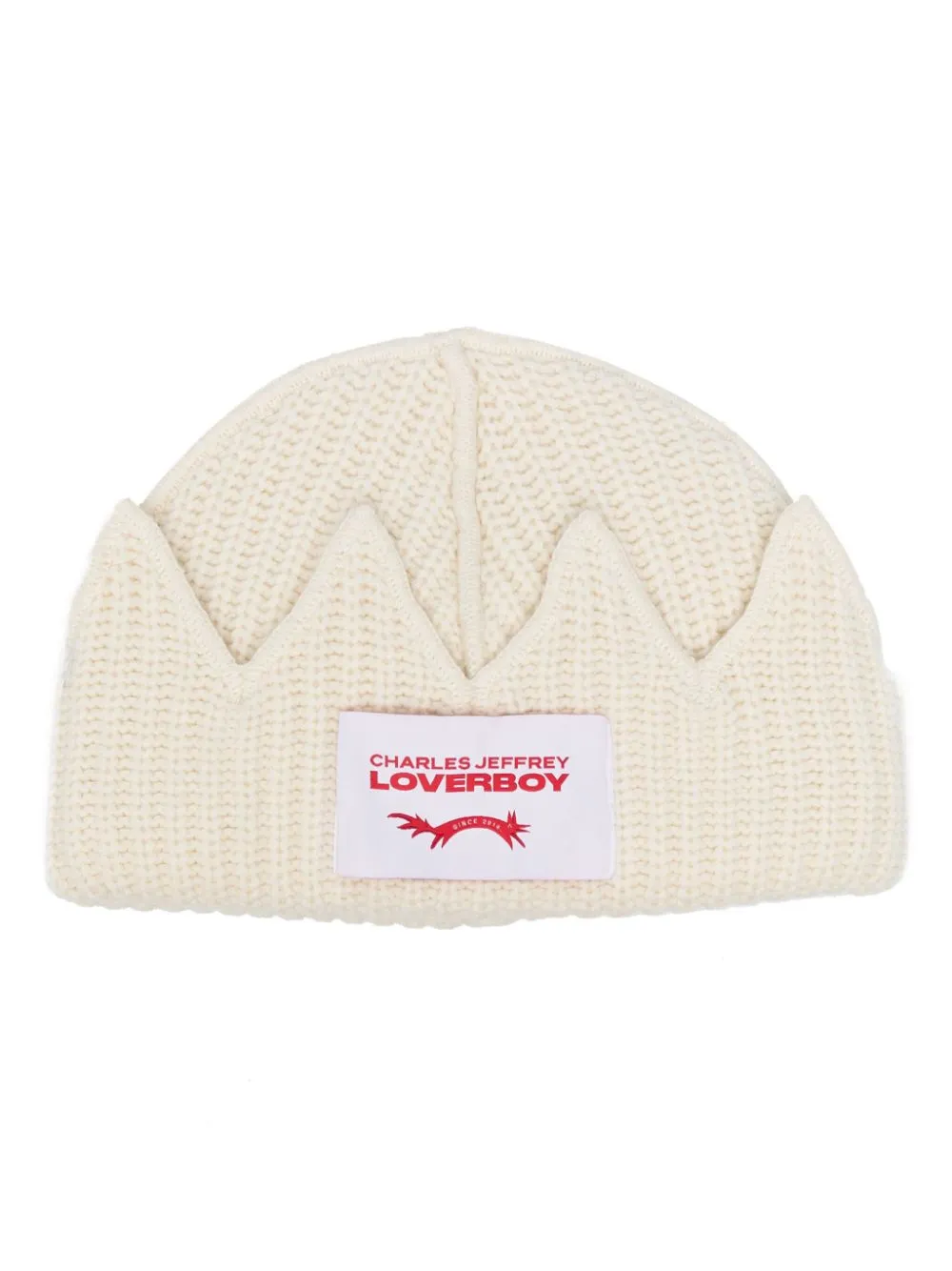 Charles Jeffrey Loverboy Crown chunky-knit beanie | Eraldo