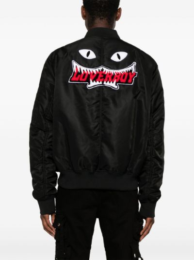 Charles Jeffrey Loverboy eye-patch padded bomber jacket | Eraldo.com US