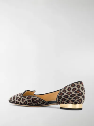 ballerina shoes leopard print
