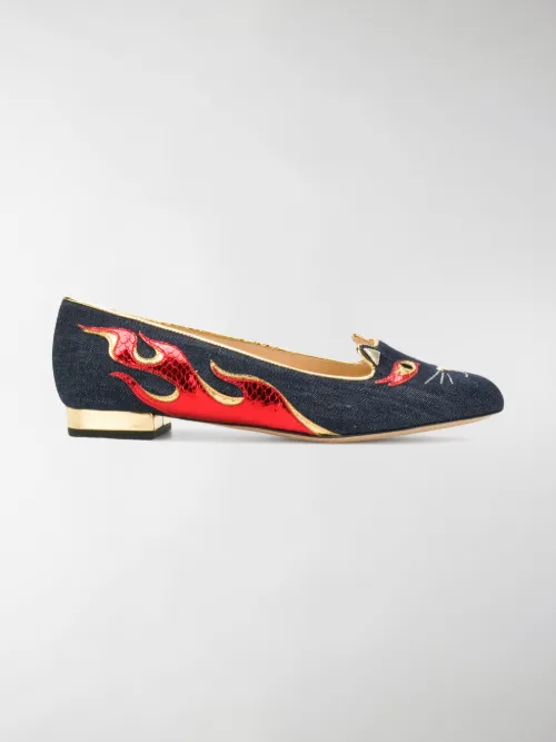 Charlotte Olympia - Scarpe basse Hot Kitty