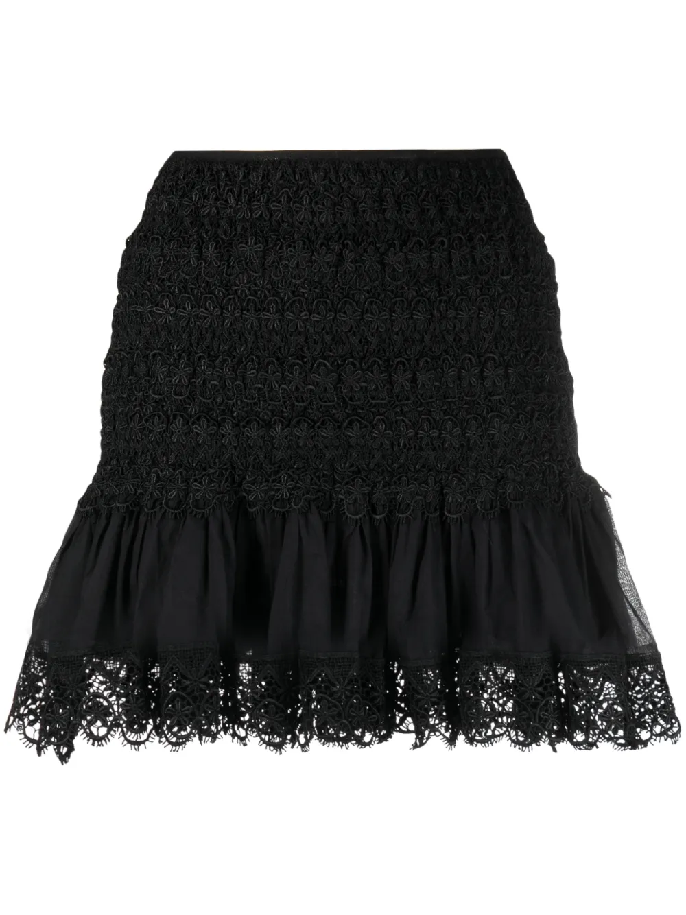 Fleus tiered mini skirt | Charo Ruiz 