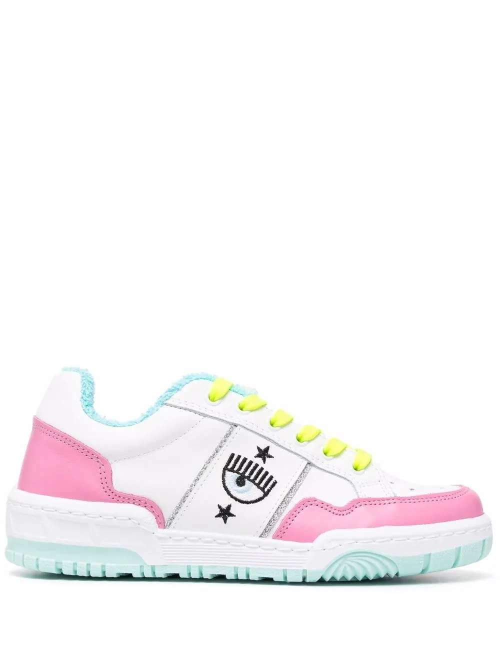 colour-block logo-print sneakers | Chiara Ferragni | Eraldo.com