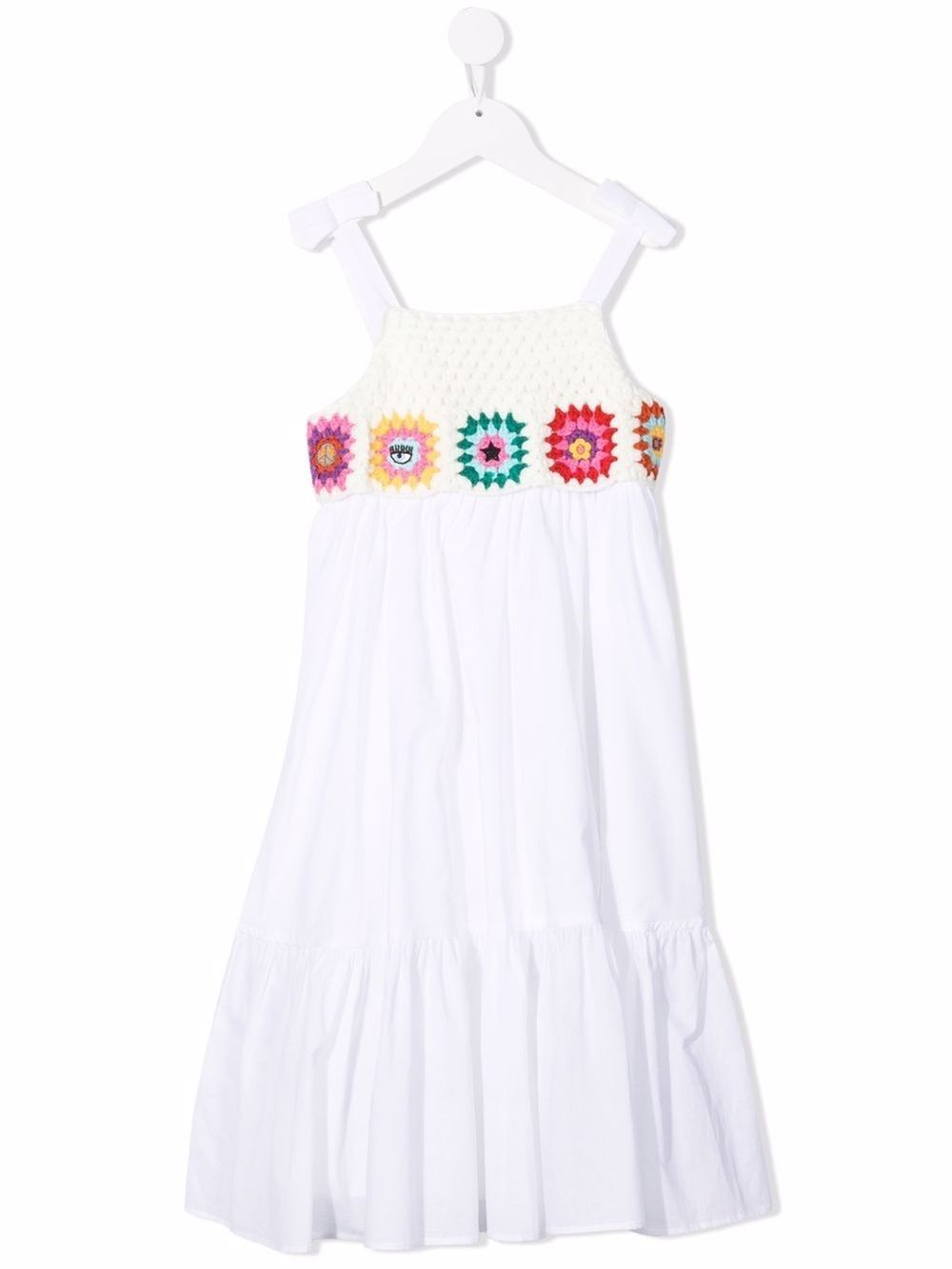 kids white sundress