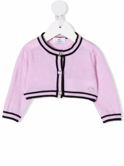 kids cropped cardigan