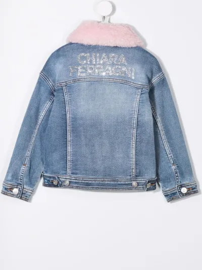 Giacca jeans hot sale chiara ferragni