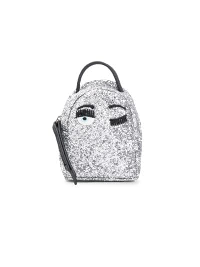 mini glitter backpack | Chiara Ferragni | Eraldo.com US