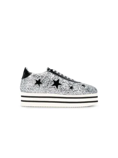 Sneakers platform con stelle | Chiara Ferragni | Eraldo.com