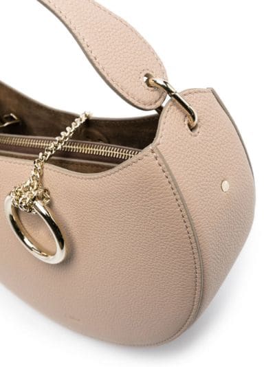 Stevie Bag Medium / Nude / Leather