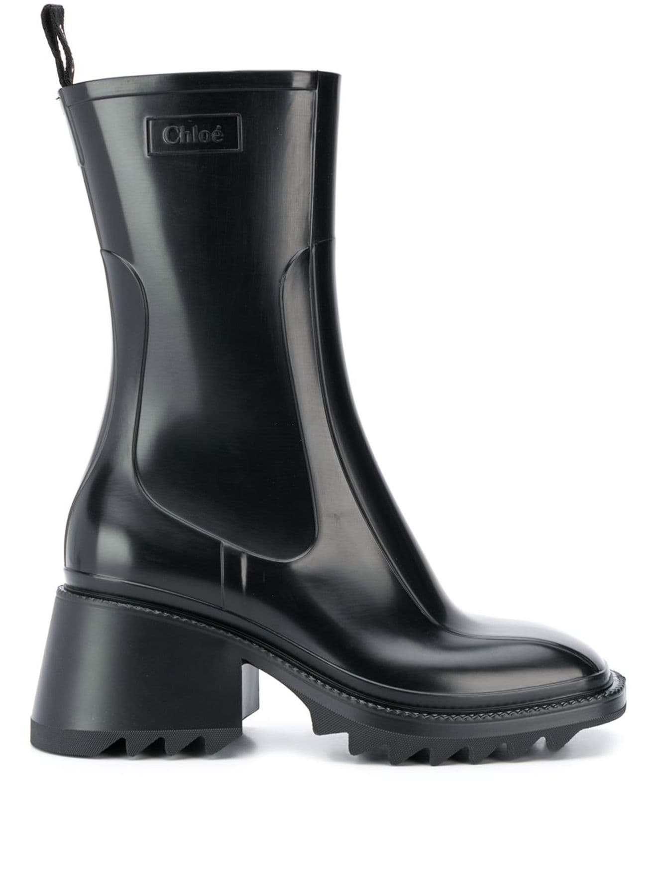 Chloé Betty rain boots black | MODES