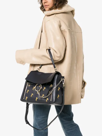 chloe faye bag yellow