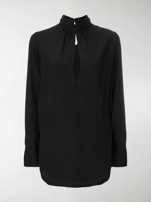 Chloé - Blusa con collo a cinturino