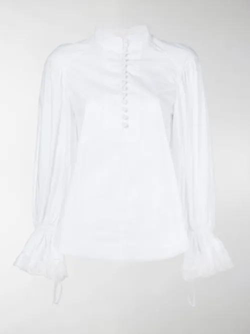 Chloé - Blusa con maniche stile poeta