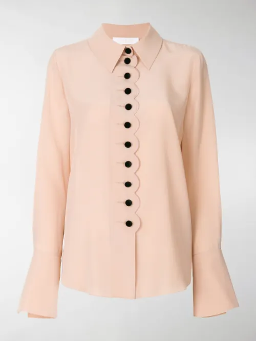 Chloé - Blusa con smerlatura