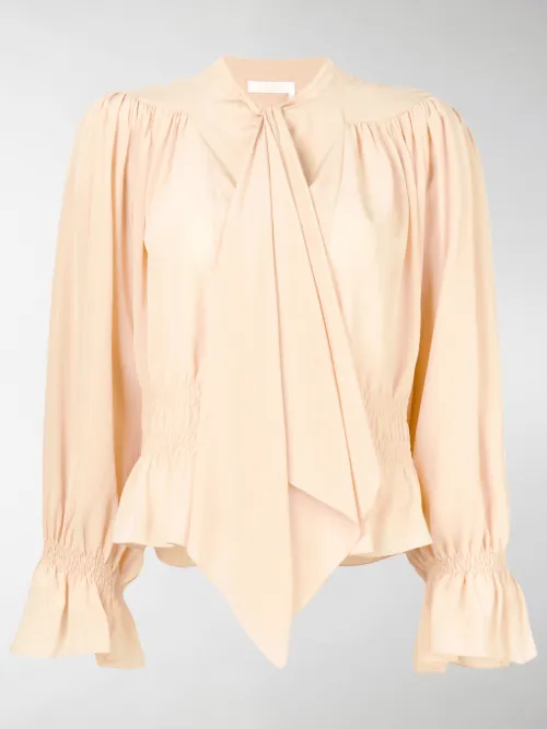 Chloé - Blusa drappeggiata