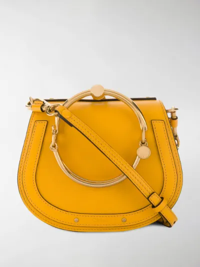 Chloé Borsa con bracciale piccola Nile arancione | MODES