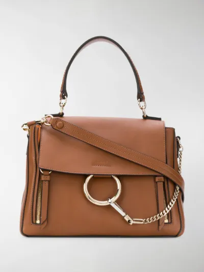 Chloé Borsa Faye media marrone | MODES