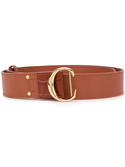 chloe c buckle belt