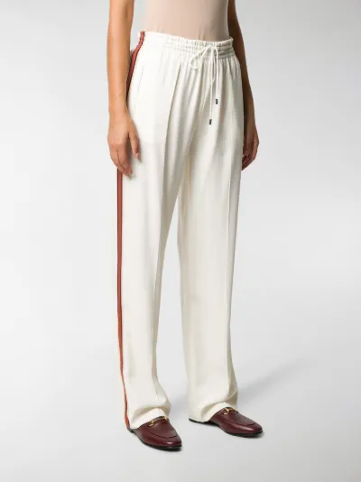 straight leg casual trousers