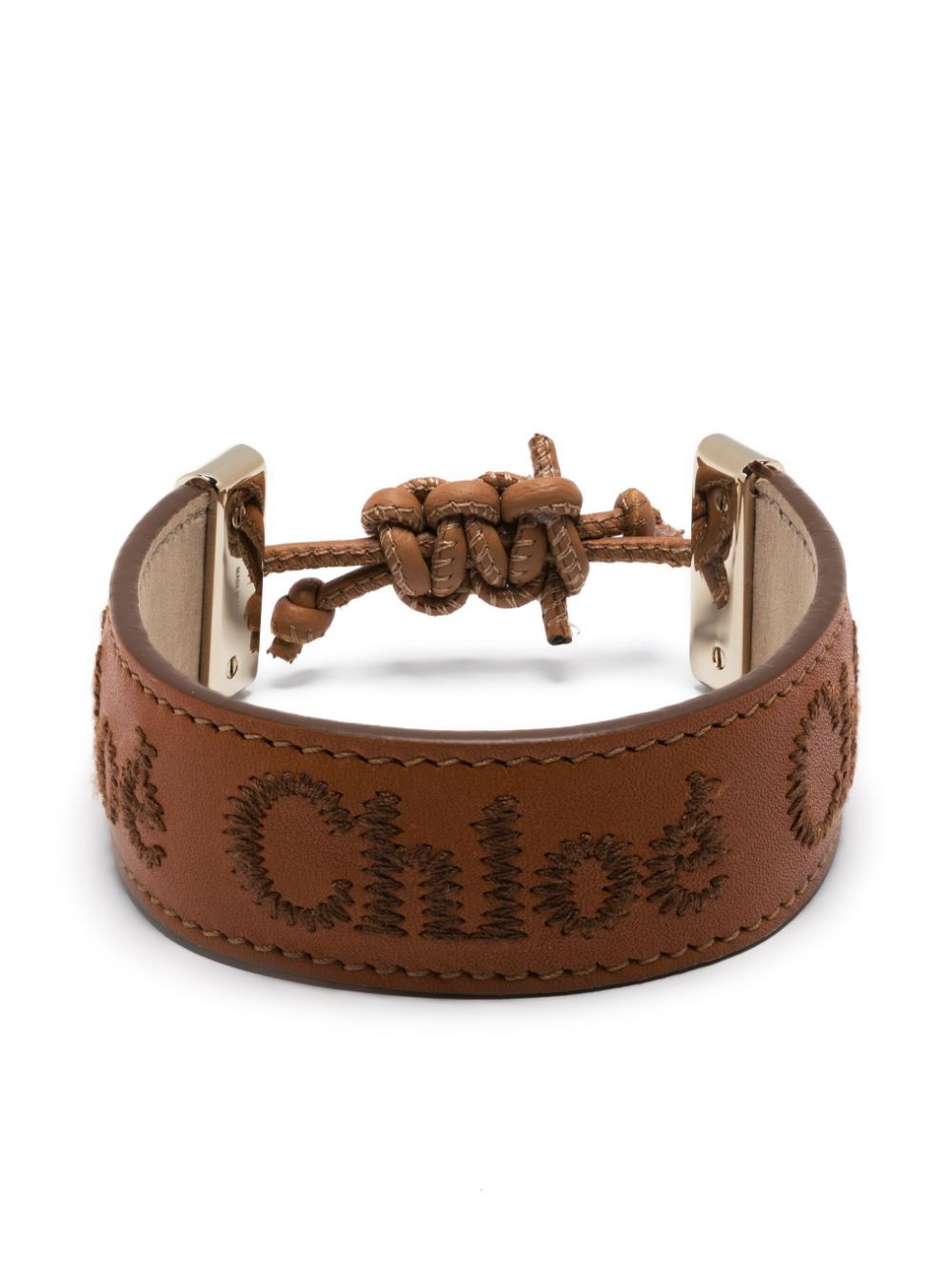 Chloe leather online bracelet