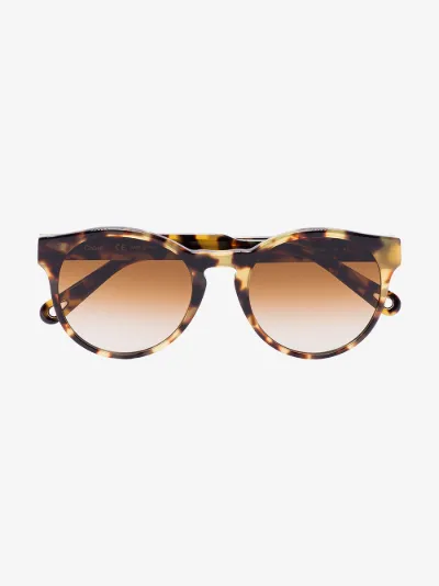 chloe tortoise shell glasses