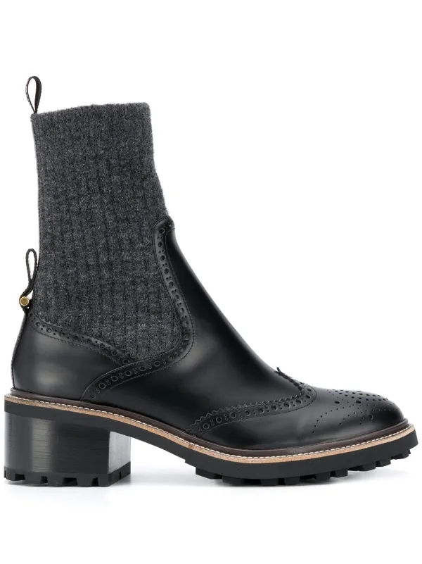 franne sock ankle boot