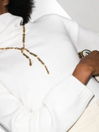 chloe gold necklace