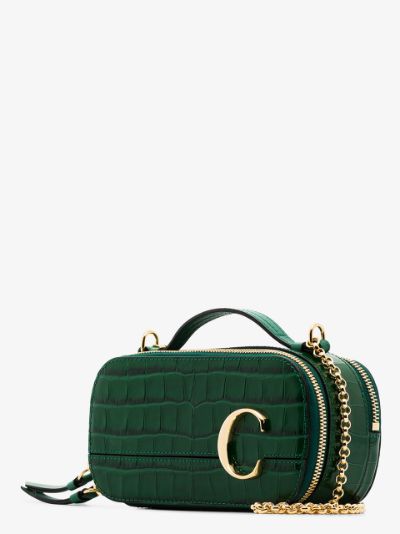 chloe green purse