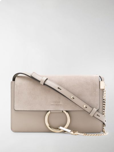 chloe suede shoulder bag