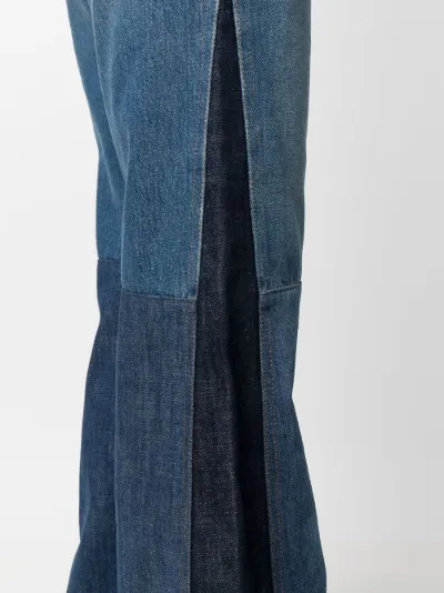 Chloé Jeans svasati a vita alta blu | MODES