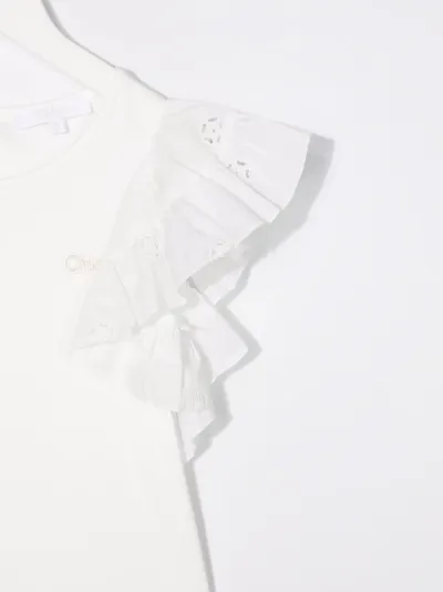 Chloé Kids organic cotton tunic top