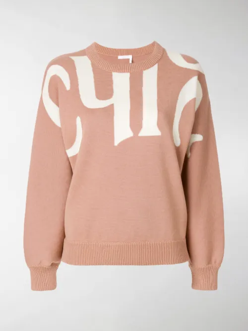 Chloé - Maglione con logo