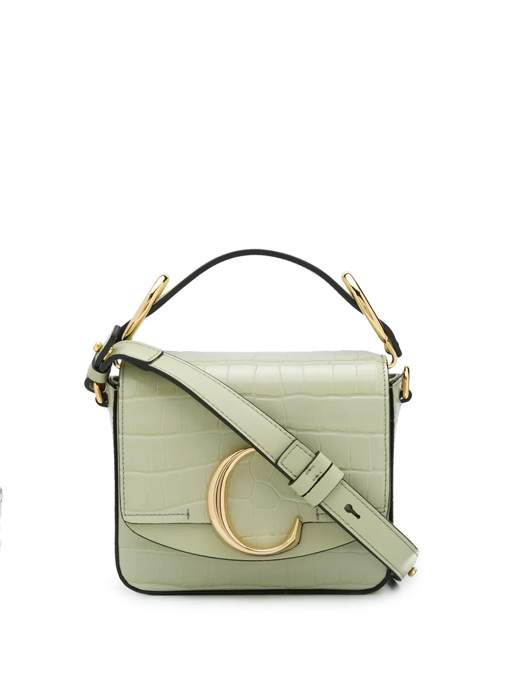 Chloe c mini bag green sale