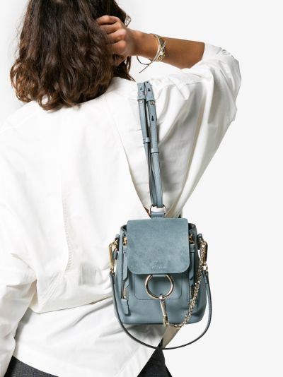 chloe faye backpack tan