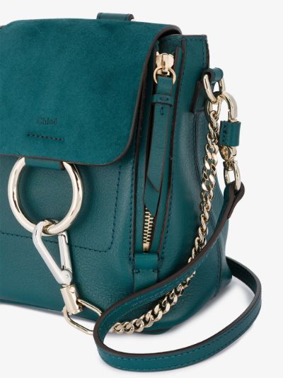 chloe faye backpack green