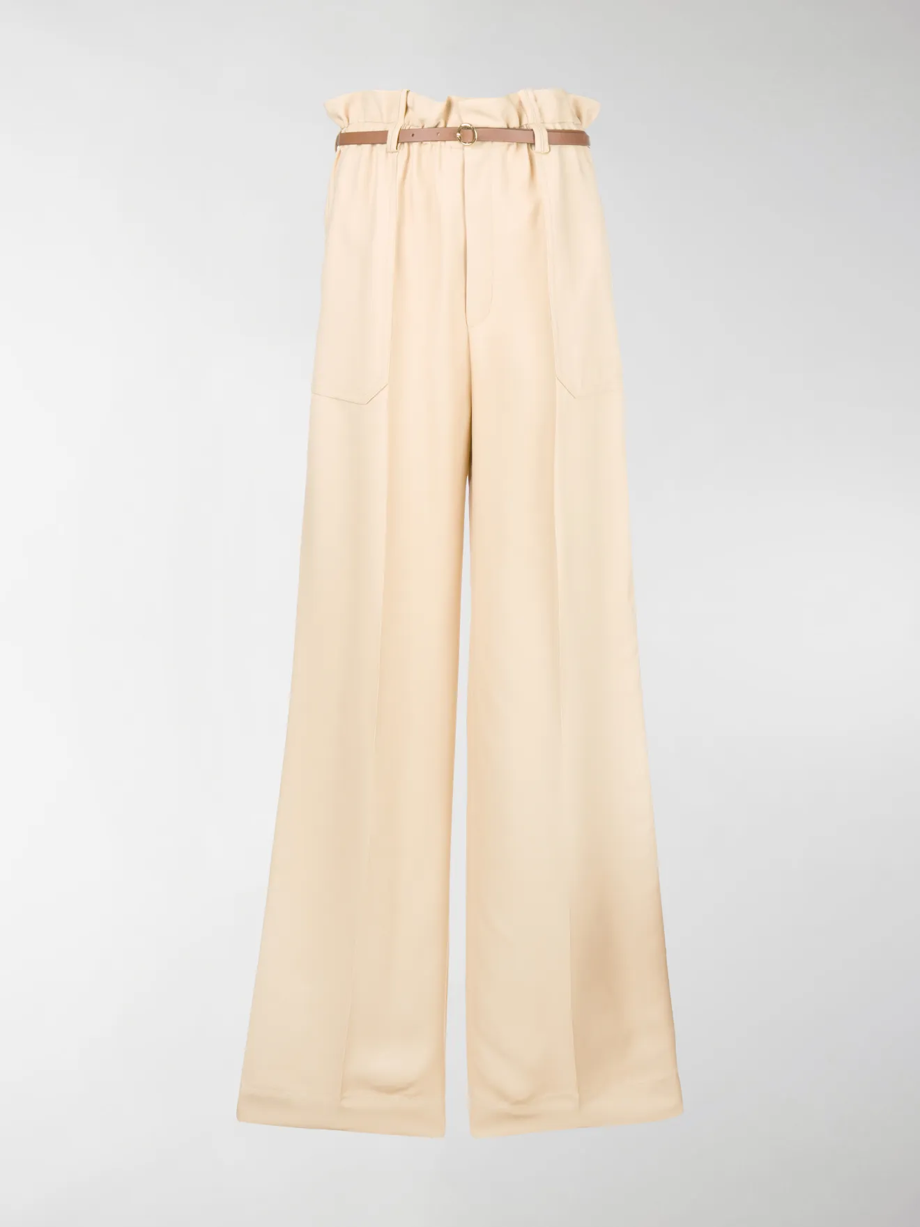 paper bag palazzo pants