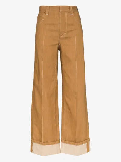 chloe jeans wide leg