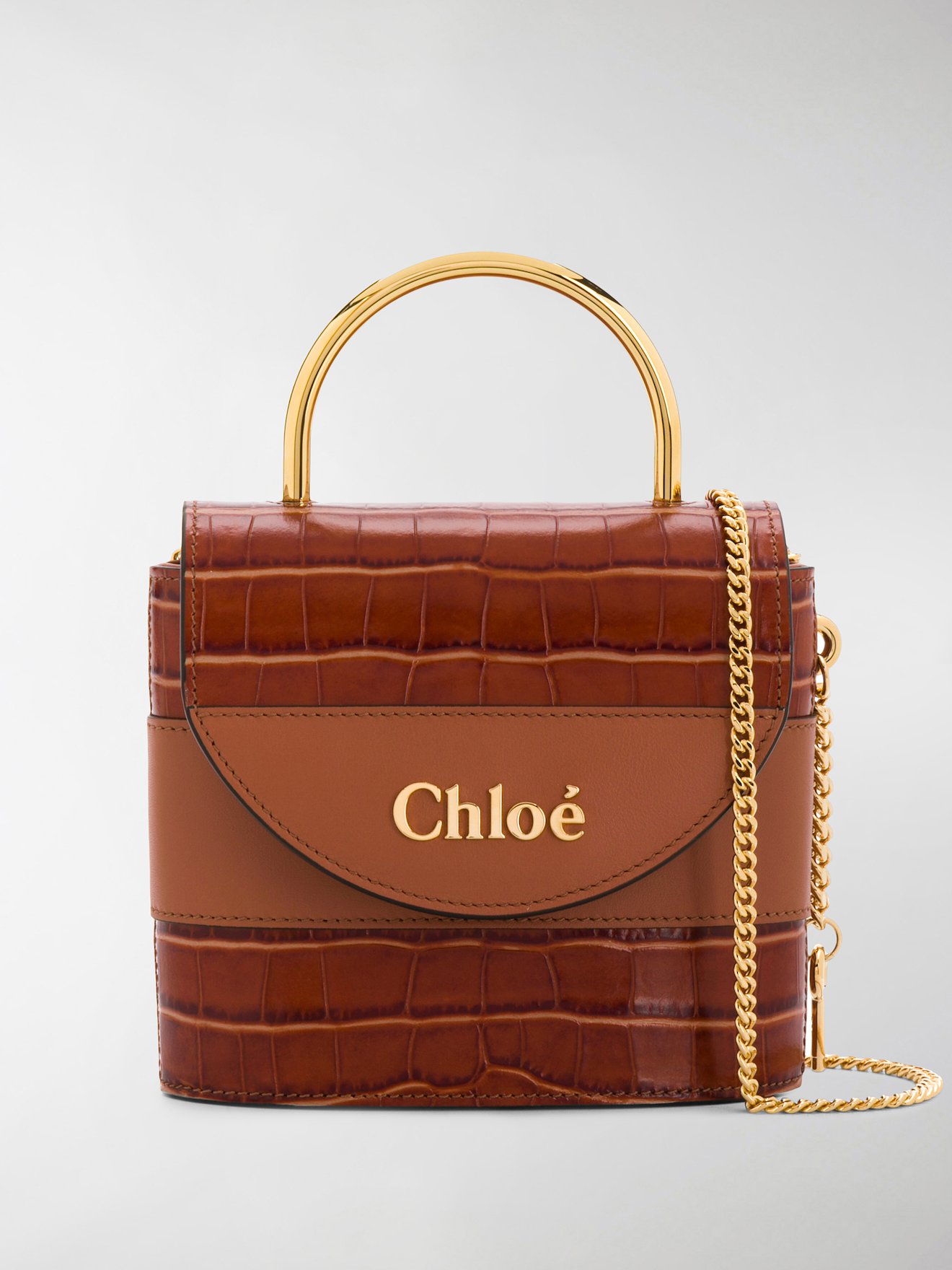 chloe aby lock tote