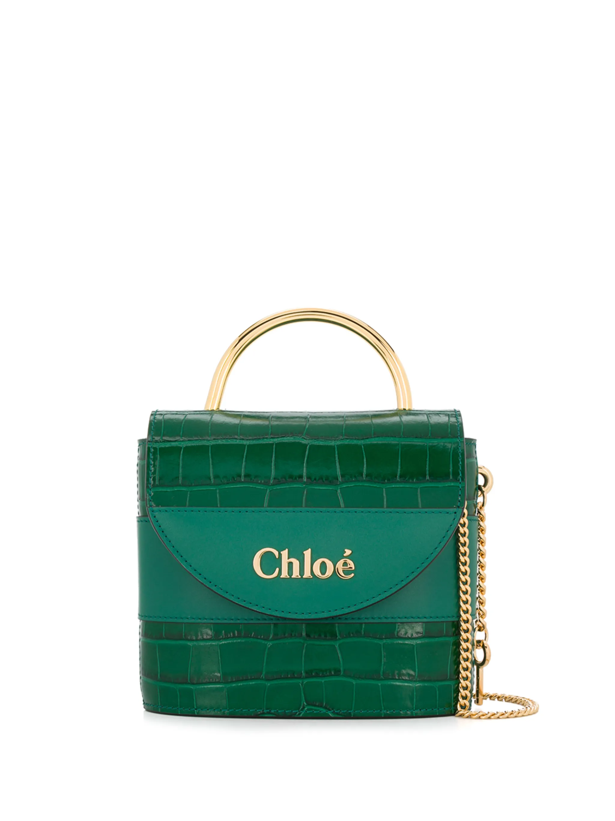 Chloe green bag on sale