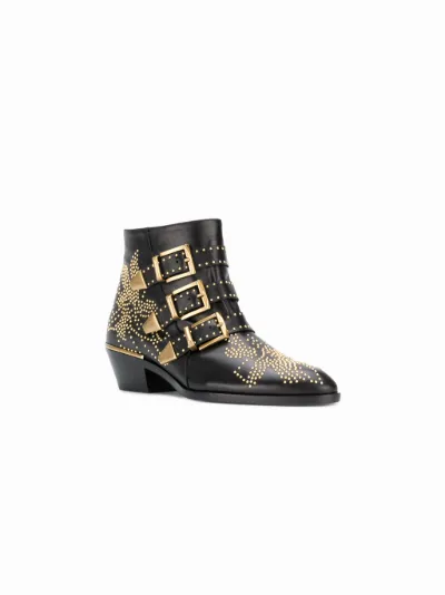 chloe studded ankle boots