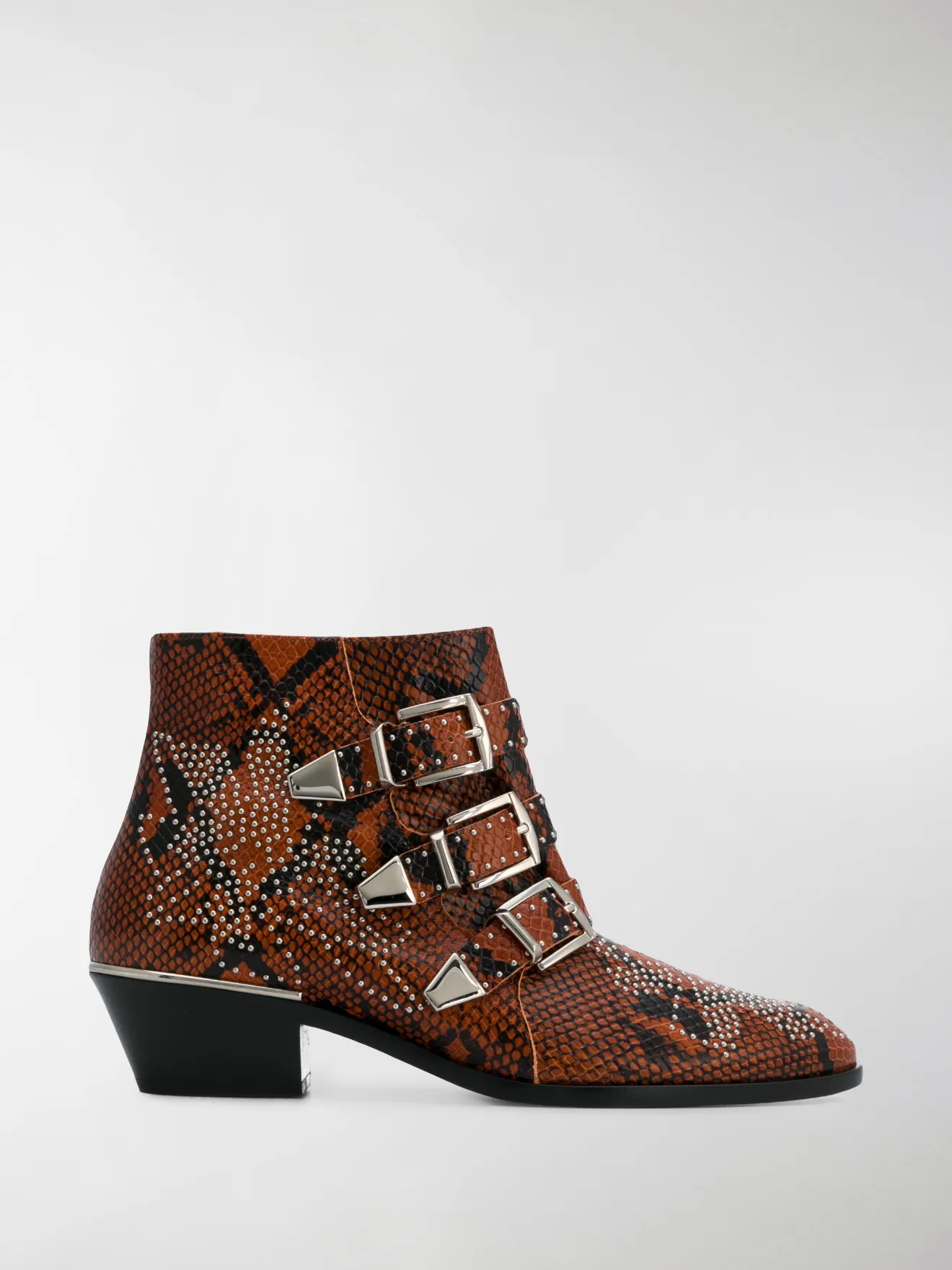 chloe susanna boots python