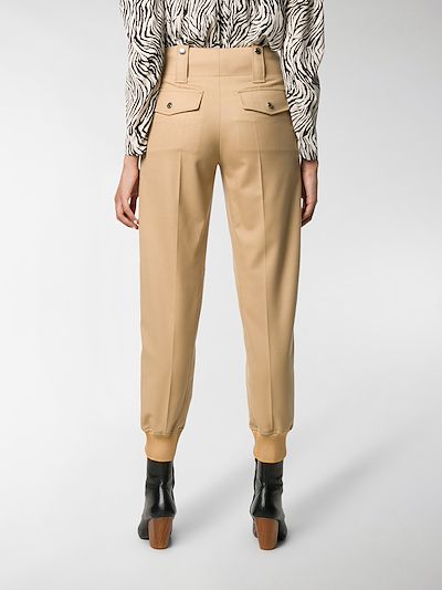 cargo tapered trousers