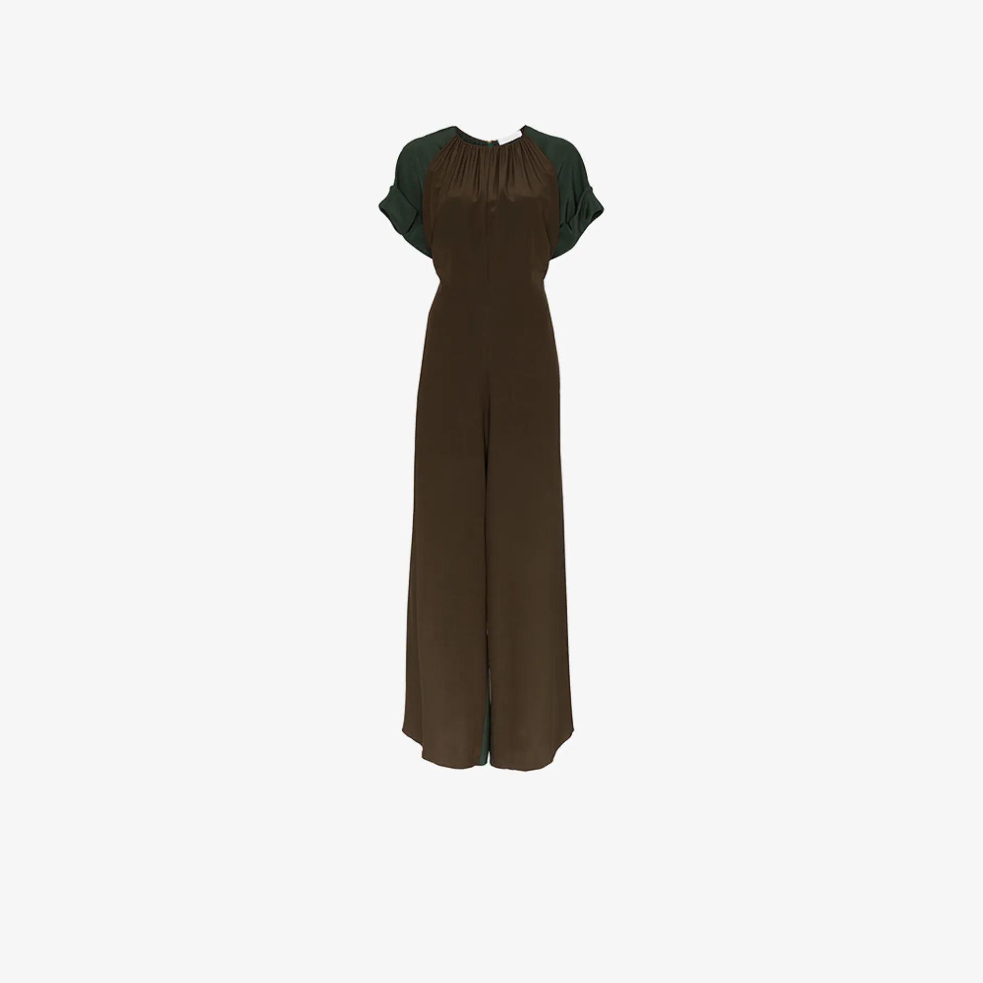 chloe split leg jumpsuit