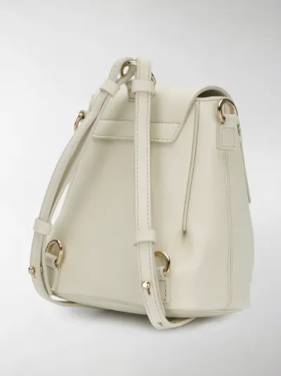 chloe white backpack