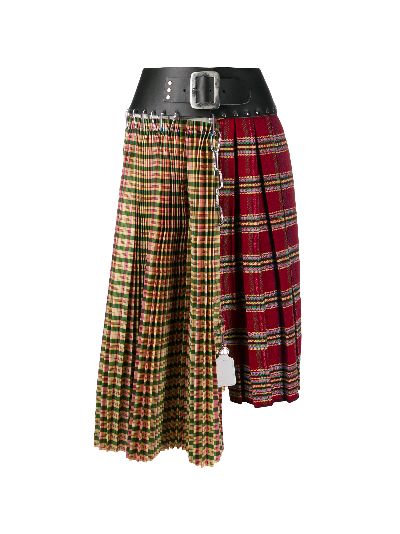 Chopova Lowena patchwork midi skirt | Eraldo.com US