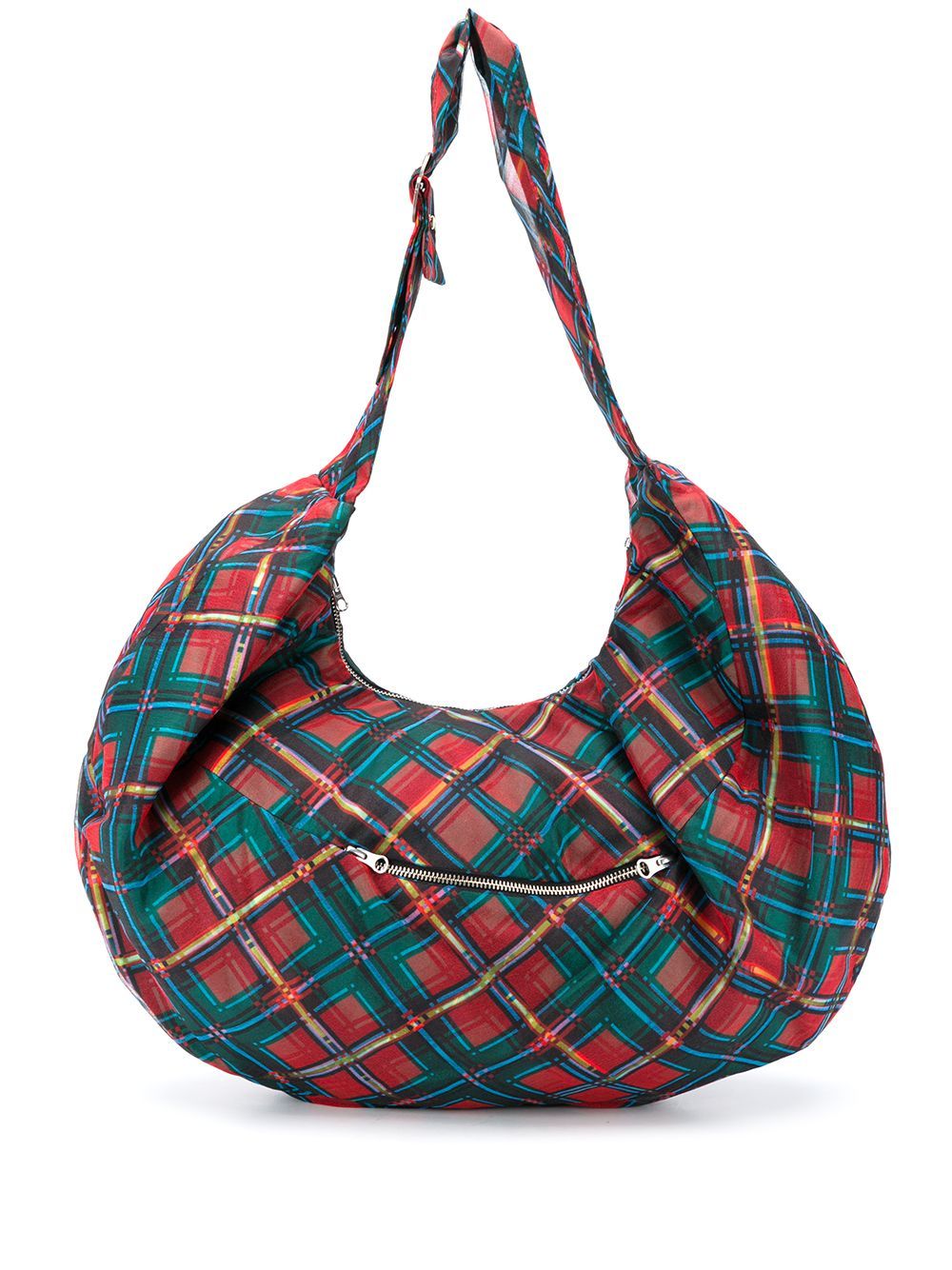tartan-print shoulder bag | Chopova Lowena | Eraldo.com