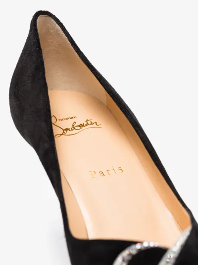 christian louboutin embellished pumps
