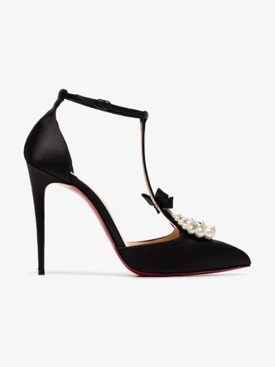christian louboutin pearl sandals