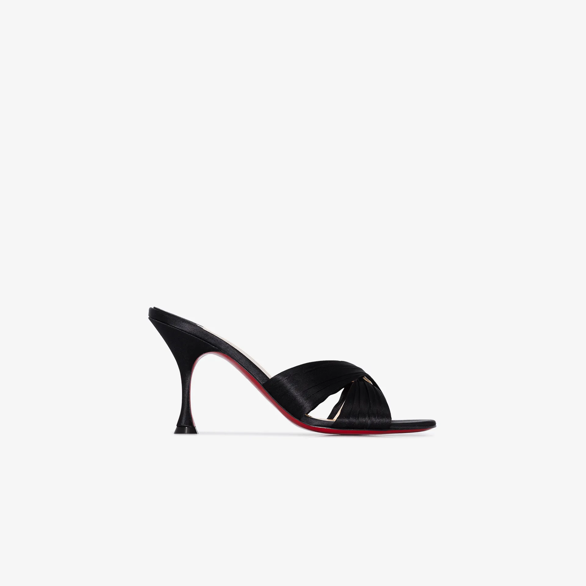 christian louboutin black sandals