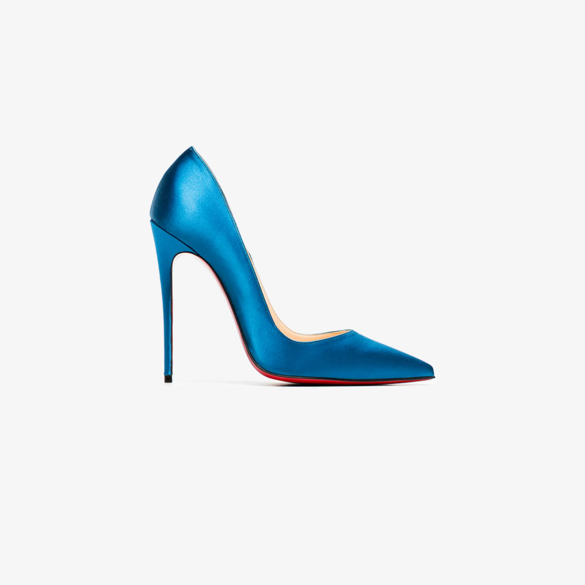 christian louboutin blue pumps